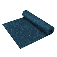 рулонное покрытие из резиновой крошки, 1000х6000 мм, синее